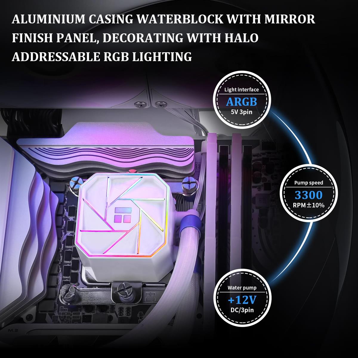 Thermalright Liquid Cooler Aqua Elite 360 V3 ARGB White Thermalright Liquid Cooler Aqua Elite 360 V3 ARGB White